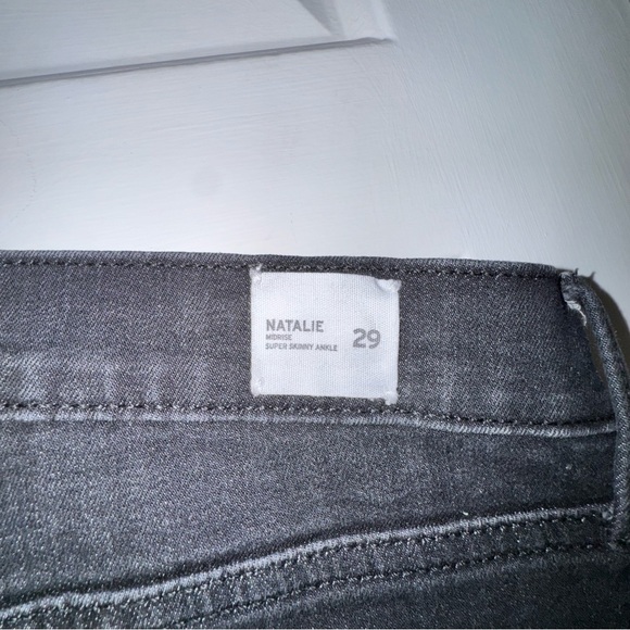 Hudson Jeans Natalie super skinny midrise ankle in Cora light wash black 29 - Picture 12 of 16